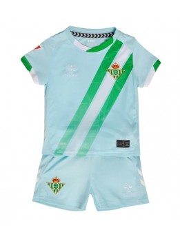 Billige Real Betis Bortedraktsett Barn 2025-26 Kortermet (+ Korte bukser)